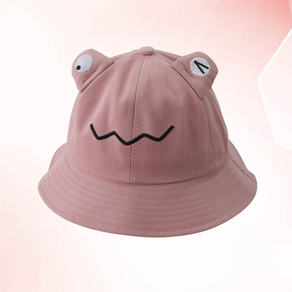 Bucket Hat Cotton - หมวกกันแดดสำหรับเด็ก ป้องกันรังสียูวี ทรงบักเก็ตแบบชาวประมง น้ำหนักเบา พับเก็บได้ เหมาะสำหรับการเดินป่า
