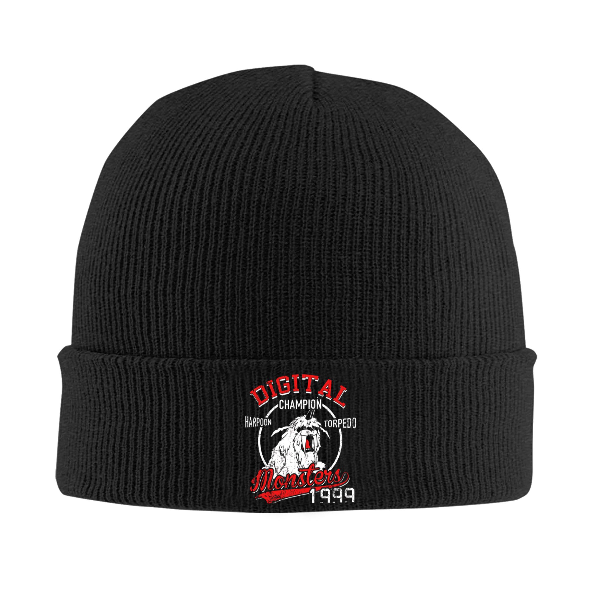 Beanie Cuffed Knit - หมวกบีนนี่ถักลาย Harpon Torpedo Digital Monster Digimon