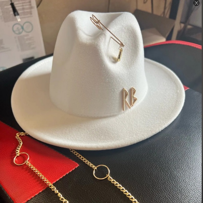 หมวกเฟโดร่าทำจากผ้าขนสัตว์สำหร - Fedora Hat Wool บทวิจารณ์และราคา