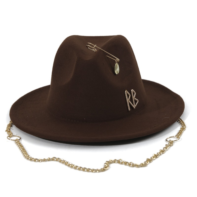 หมวกเฟโดร่าทำจากผ้าขนสัตว์สำหร - Fedora Hat Wool บทวิจารณ์และราคา