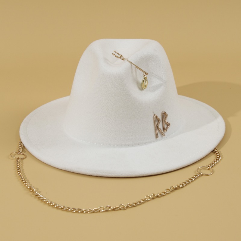 หมวกเฟโดร่าทำจากผ้าขนสัตว์สำหร - Fedora Hat Wool บทวิจารณ์และราคา