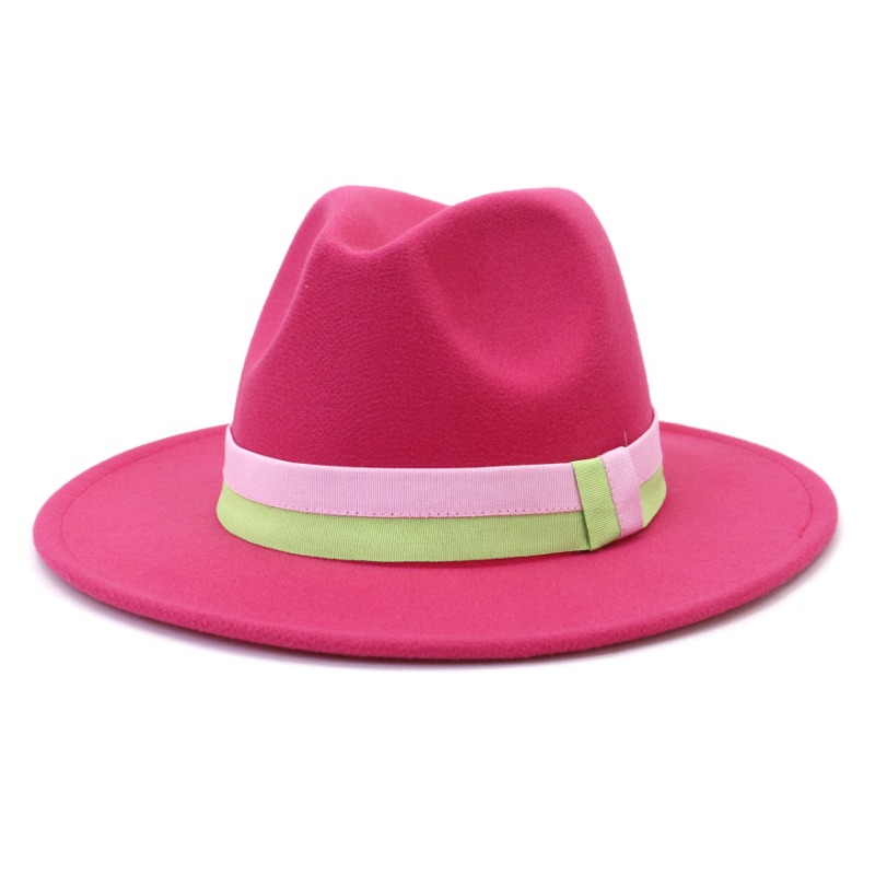 หมวกเฟโดร่าทรงแจ๊สปีกกว้างทำจา - Fedora Hat Wool บทวิจารณ์และราคา