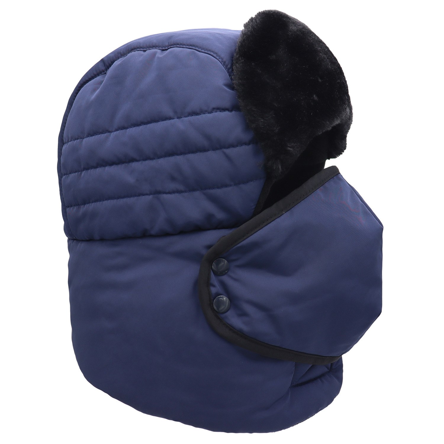 หมวกกันหนาวสำหรับผู้ชายพร้อมที - Trapper Hat Ear Flap บทวิจารณ์และราคา