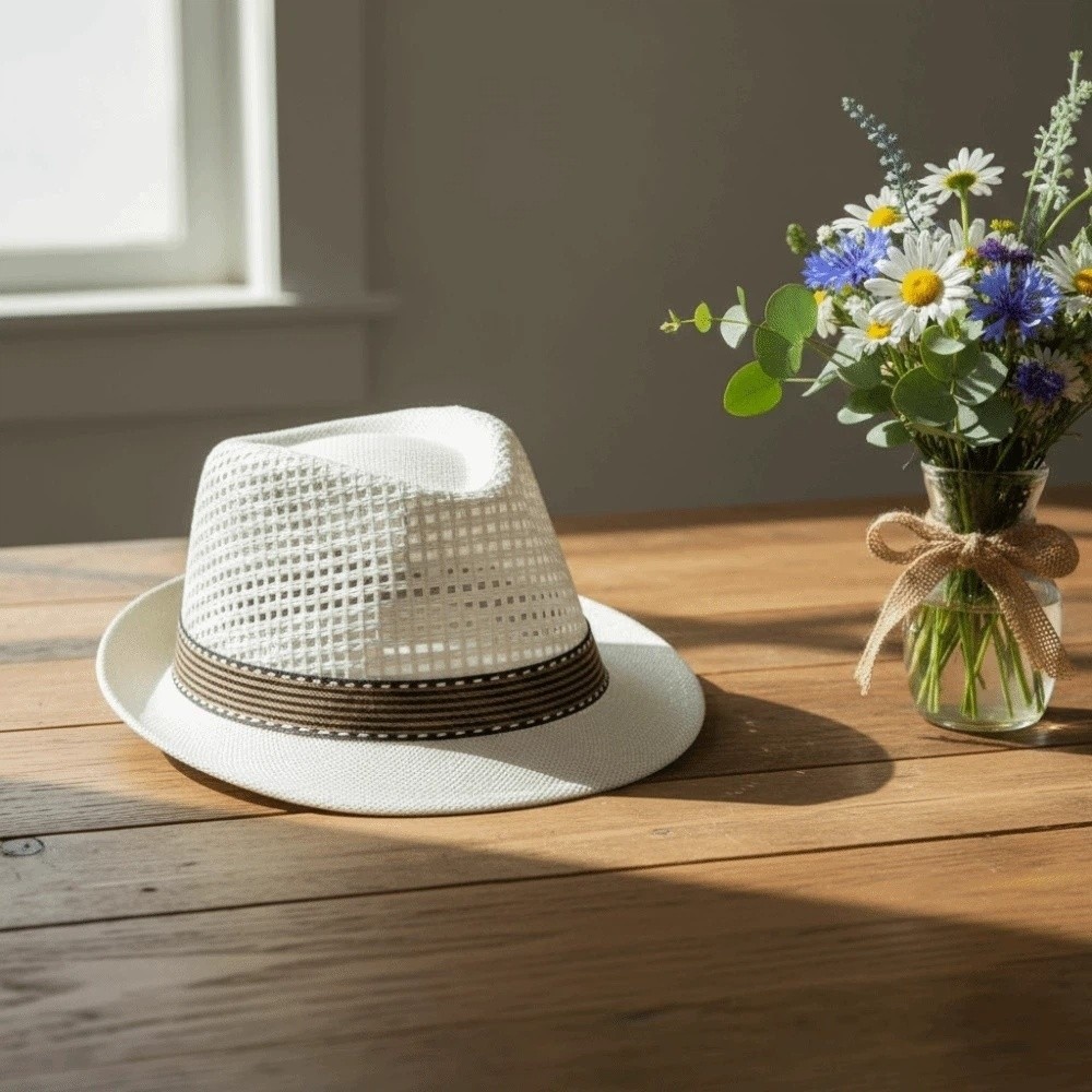 หมวกปานามาชายปีกสั้น ระบายอากา - Bucket Hat Cotton บทวิจารณ์และราคา