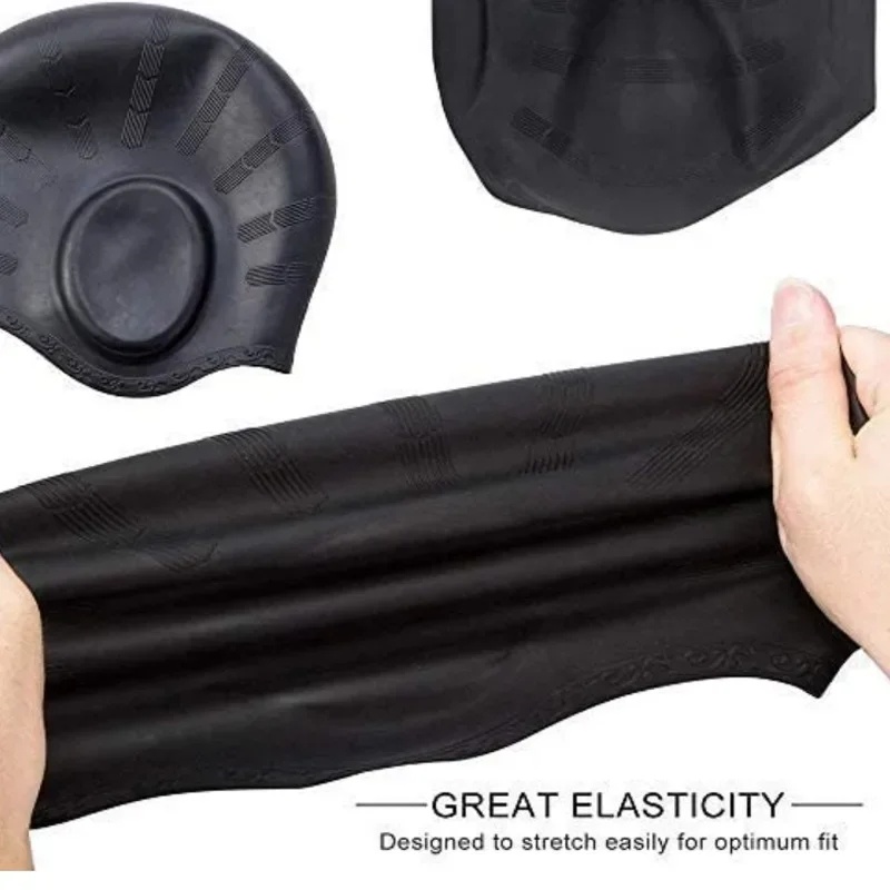 หมวกว่ายน้ำซิลิโคนสำหรับผู้ชาย - Swim Hat Silicone บทวิจารณ์และราคา