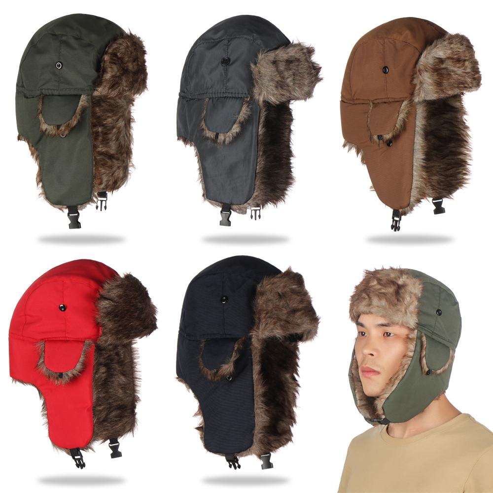 หมวกไหมพรมกันหนาวแบบมีที่ปิดหู - Trapper Hat Ear Flap บทวิจารณ์และราคา