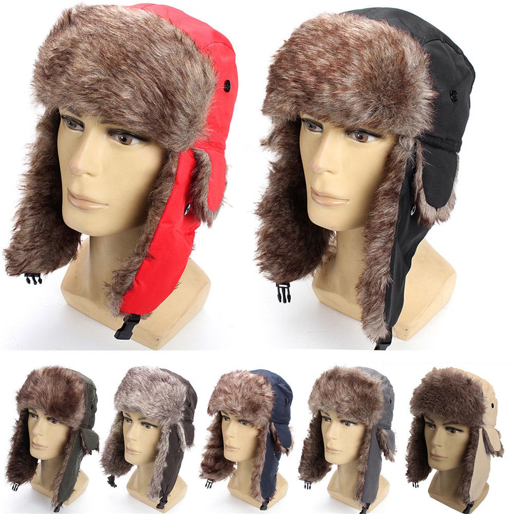 หมวกไหมพรมกันหนาวแบบมีที่ปิดหู - Trapper Hat Ear Flap บทวิจารณ์และราคา