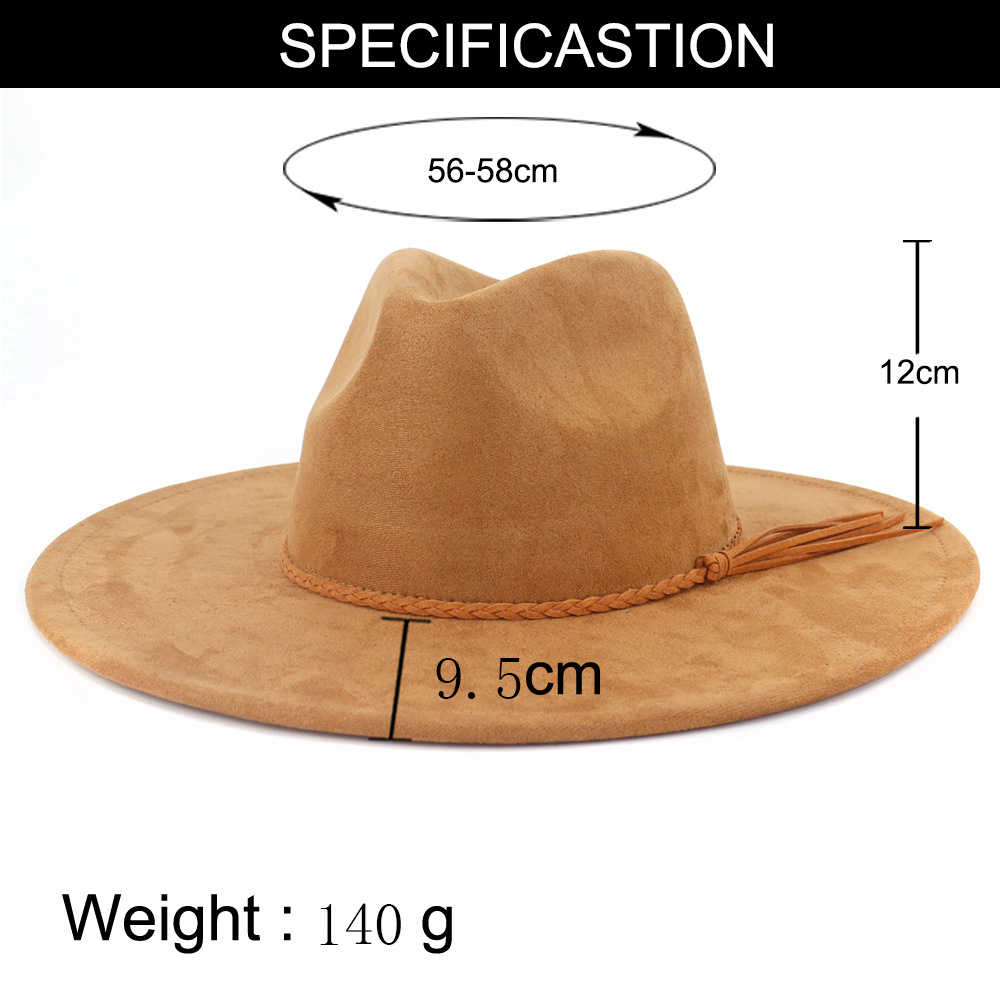 หมวกทรงหยดน้ำทำจากหนังวีแกน ปี - Fedora Hat Wool บทวิจารณ์และราคา