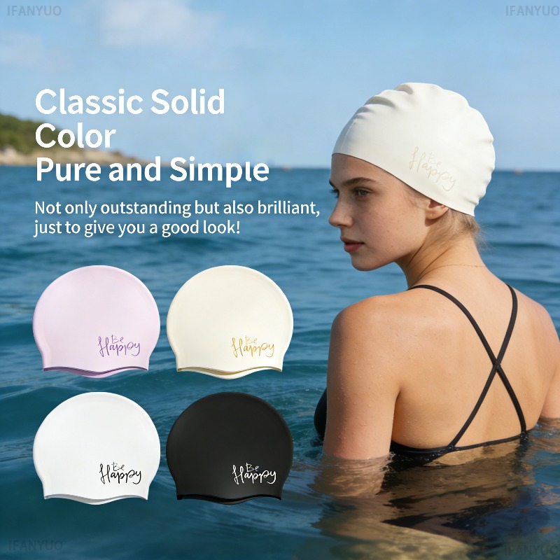 หมวกว่ายน้ำซิลิโคนสำหรับผู้หญิ - Swim Hat Silicone บทวิจารณ์และราคา