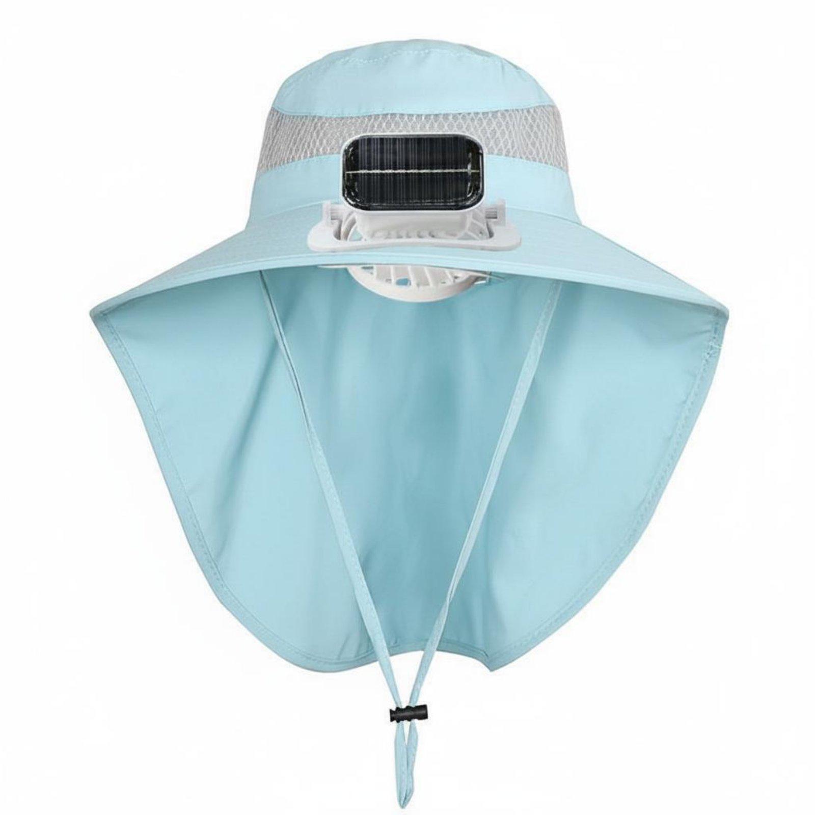 หมวกกันแดดเด็กปรับได้พร้อมพัดล - Visor Sun Hat บทวิจารณ์และราคา