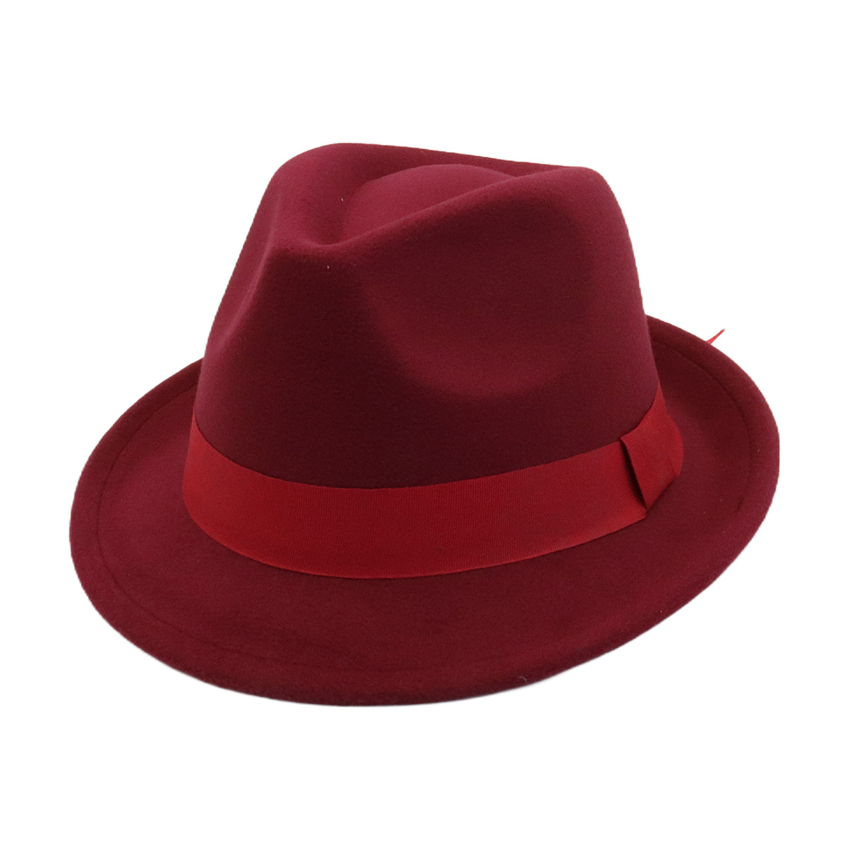 หมวกเฟโดร่าปีกกว้างทรงคาวบอยทำ - Fedora Hat Wool บทวิจารณ์และราคา