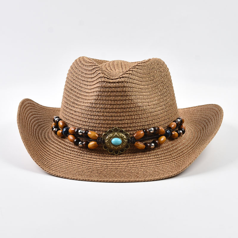 หมวกคาวบอยสไตล์ตะวันตกสำหรับผู - Cowboy Hat Straw บทวิจารณ์และราคา