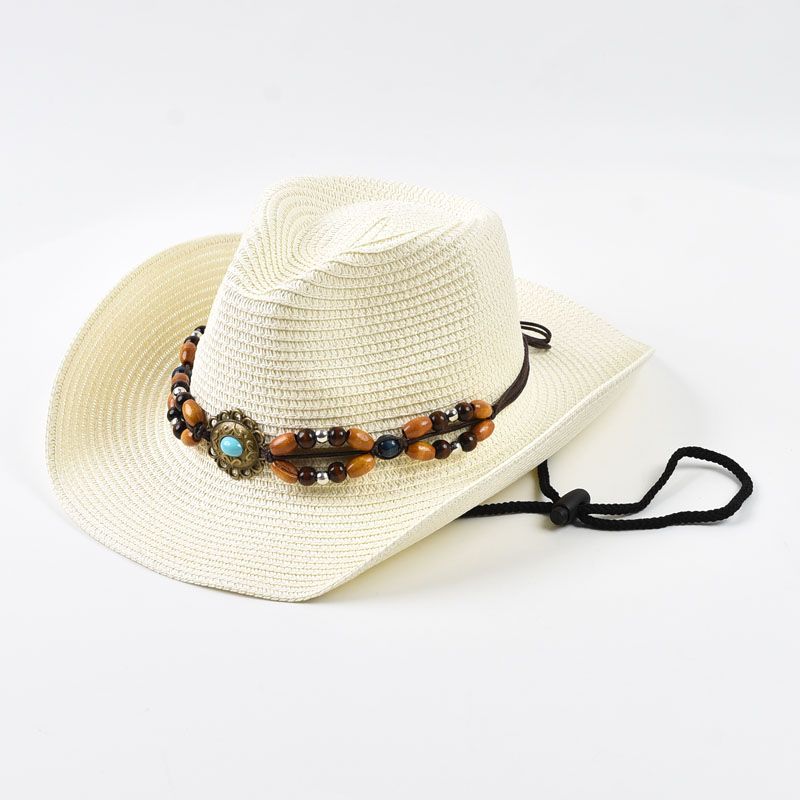 หมวกคาวบอยสไตล์ตะวันตกสำหรับผู - Cowboy Hat Straw บทวิจารณ์และราคา