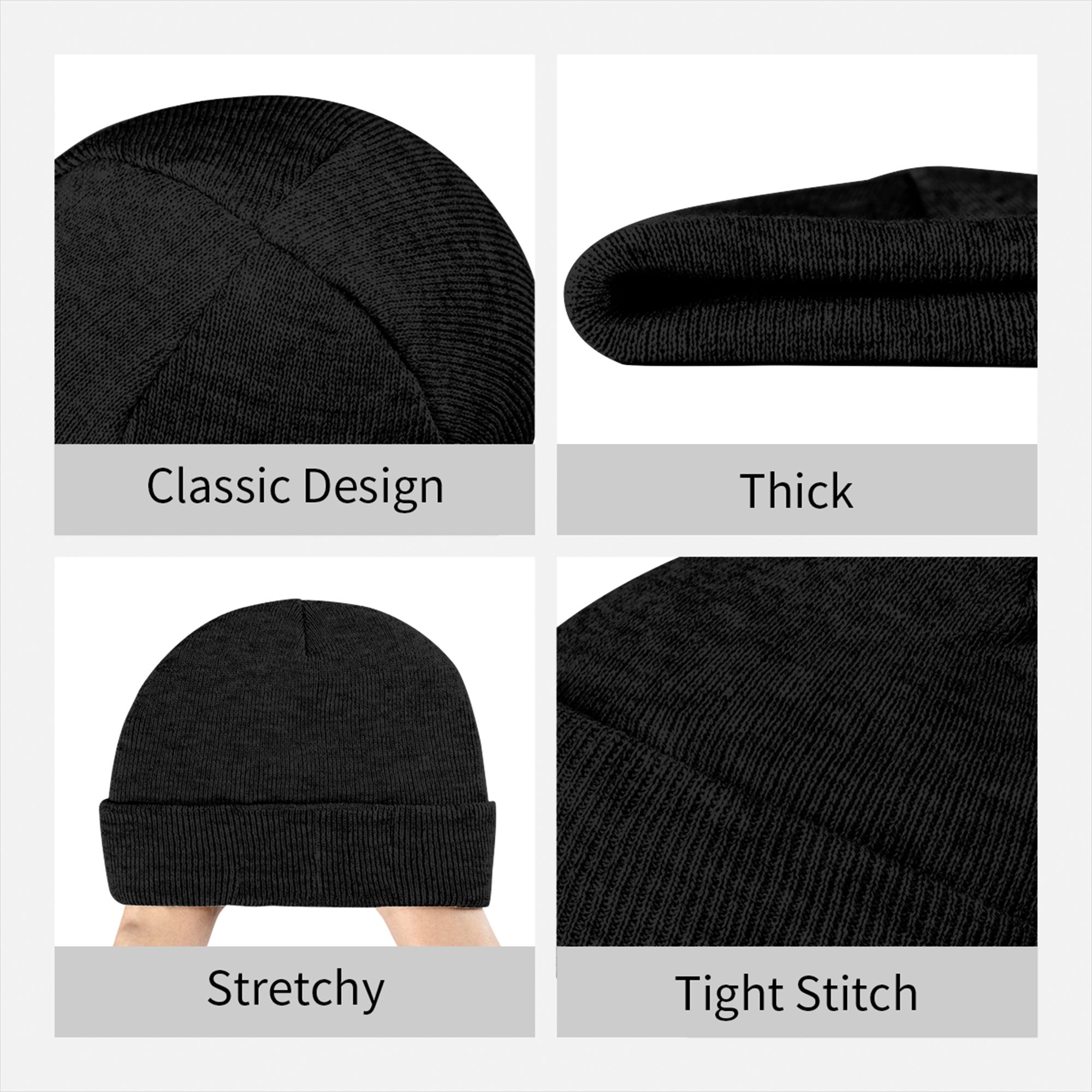 หมวกบีนนี่ถักลาย Harpon Torped - Beanie Cuffed Knit บทวิจารณ์และราคา