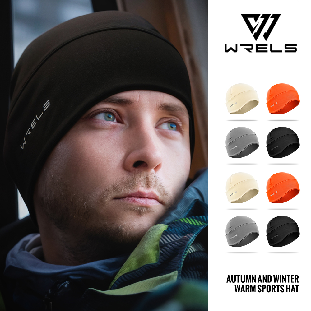 หมวกวิ่งฤดูหนาว WRELS แบบมีที่ - Running Cap Lightweight บทวิจารณ์และราคา