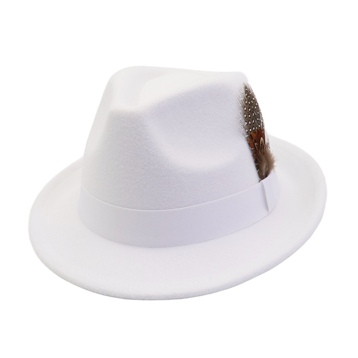 หมวกแจ๊สวินเทจสำหรับฤดูใบไม้ร่ - Fedora Hat Wool บทวิจารณ์และราคา