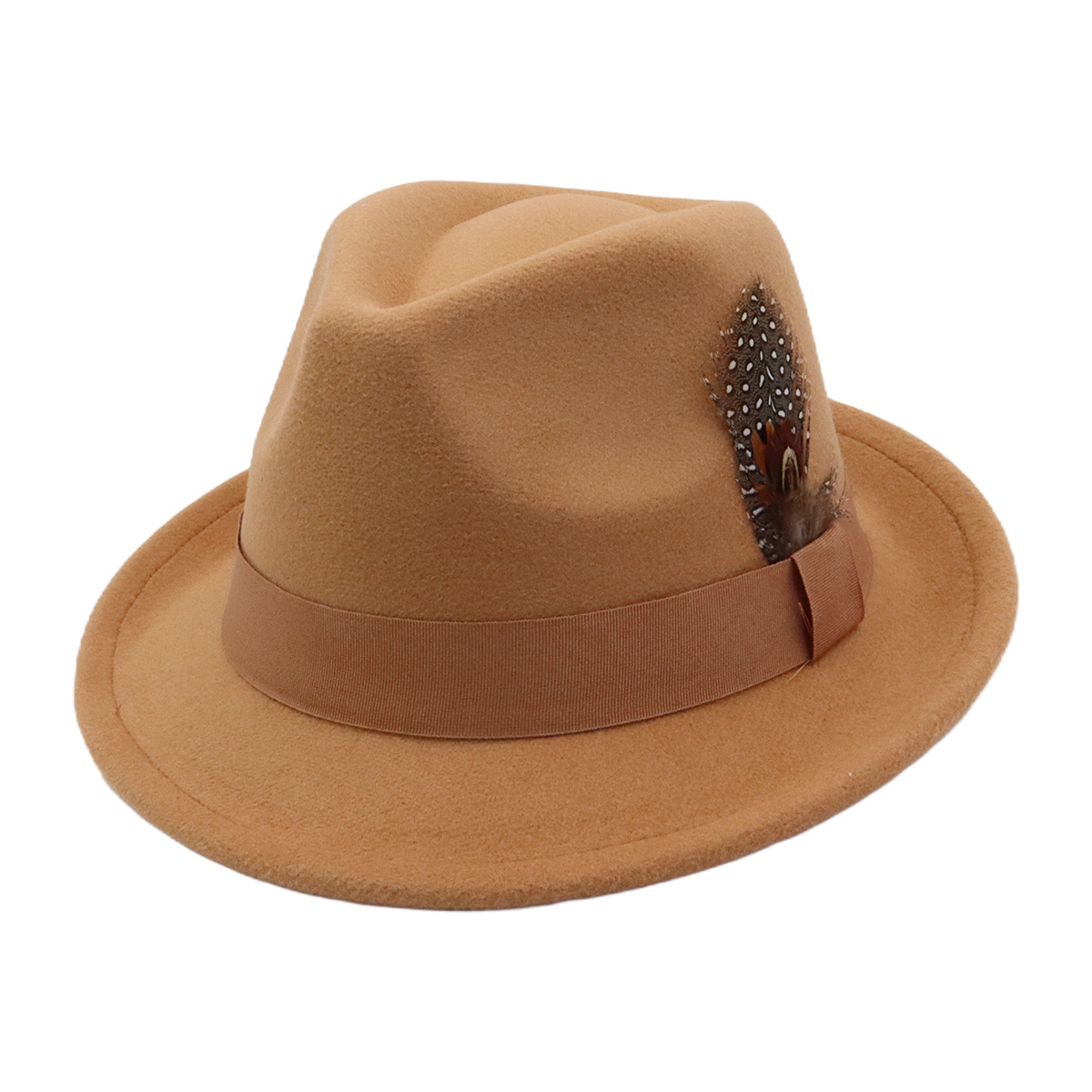 หมวกแจ๊สวินเทจสำหรับฤดูใบไม้ร่ - Fedora Hat Wool บทวิจารณ์และราคา