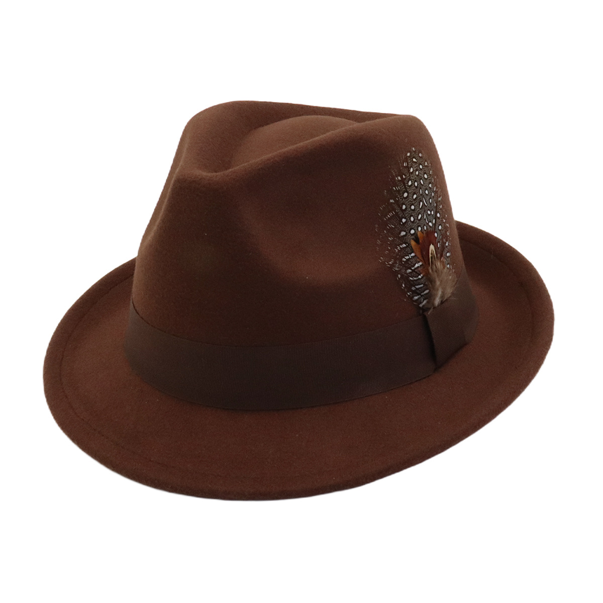 หมวกแจ๊สวินเทจสำหรับฤดูใบไม้ร่ - Fedora Hat Wool บทวิจารณ์และราคา